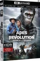 Apes Revolution - Il Pianeta Delle Scimmie ( 4K Ultra HD + Blu - Ray Disc )