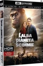 L'alba Del Pianeta Delle Scimmie ( 4K Ultra HD + Blu - Ray Disc )