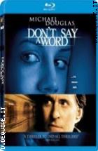 Don't Say A Word ( Blu - Ray Disc )