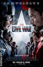Captain America - Civil War ( Blu - Ray 3D + Blu-Ray Disc )
