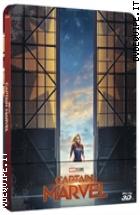 Captain Marvel ( Blu - Ray 3D + Blu - Ray Disc - SteelBook )
