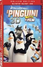 I Pinguini Di Madagascar - Il Film - Deluxe Edition ( Blu - Ray 3D + Blu - Ray D