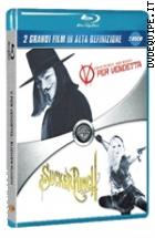 V Per Vendetta + Sucker Punch ( 2 Blu - Ray Disc )