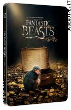 Animali Fantastici E Dove Trovarli (  4K Ultra HD + Blu - Ray Disc - Steelbook )