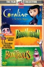 Boxtrolls - Le Scatole Magiche + Paranorman + Coraline E La Porta Magica (3 Dvd)