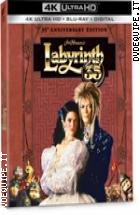Labyrinth - Dove Tutto  Possibile - Anniversary Edition ( 4 K Ultra H D + Blu -