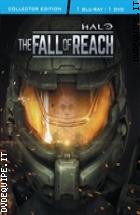 Halo - The Fall Of Reach - Collector's Edition ( Blu - Ray Disc + Dvd - Steelboo