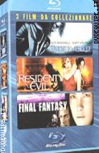 Underworld + Resident Evil + Final Fantasy (3 Blu - Ray Disc )
